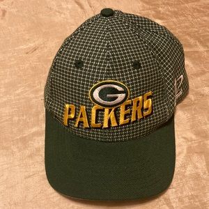 Vintage Logo Athletic Green Bay Packers Strapback